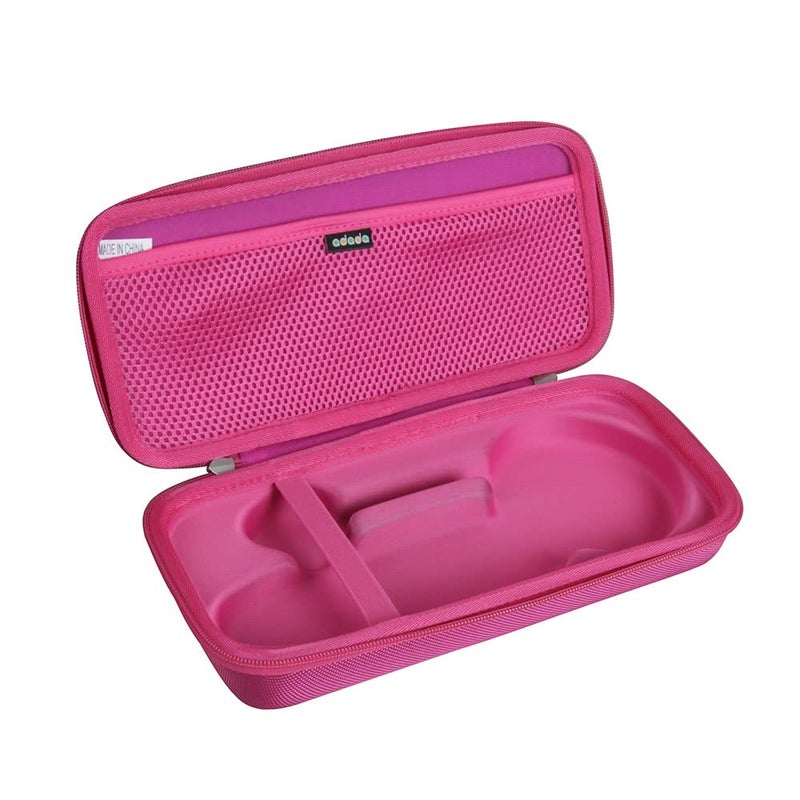 Adada Hard Travel Case for 3M Littmann Classic III Monitoring Stethoscope (Plum Red) - Image 3